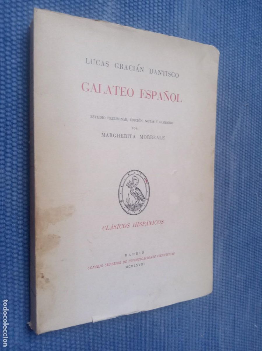 Libros de segunda mano: Graci&aacute;n Dantisco, Lucas: Galateo espa&ntilde;ol - Foto 1