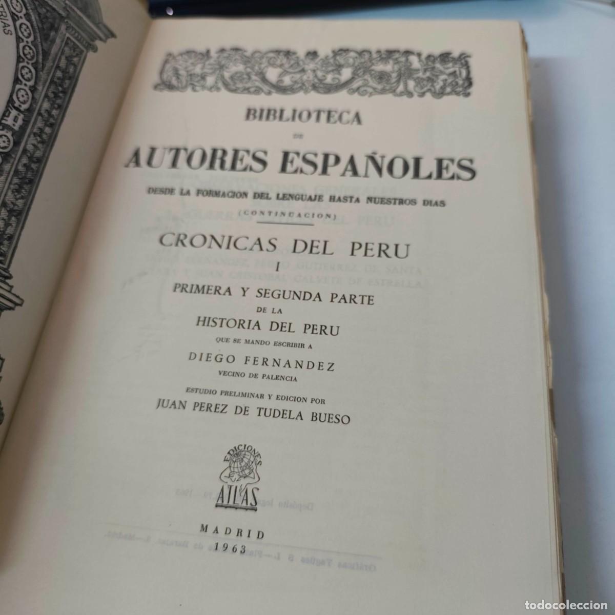 Libros de segunda mano: CR&Oacute;NICAS DEL PER&Uacute;. 2 TOMOS. - Foto 3