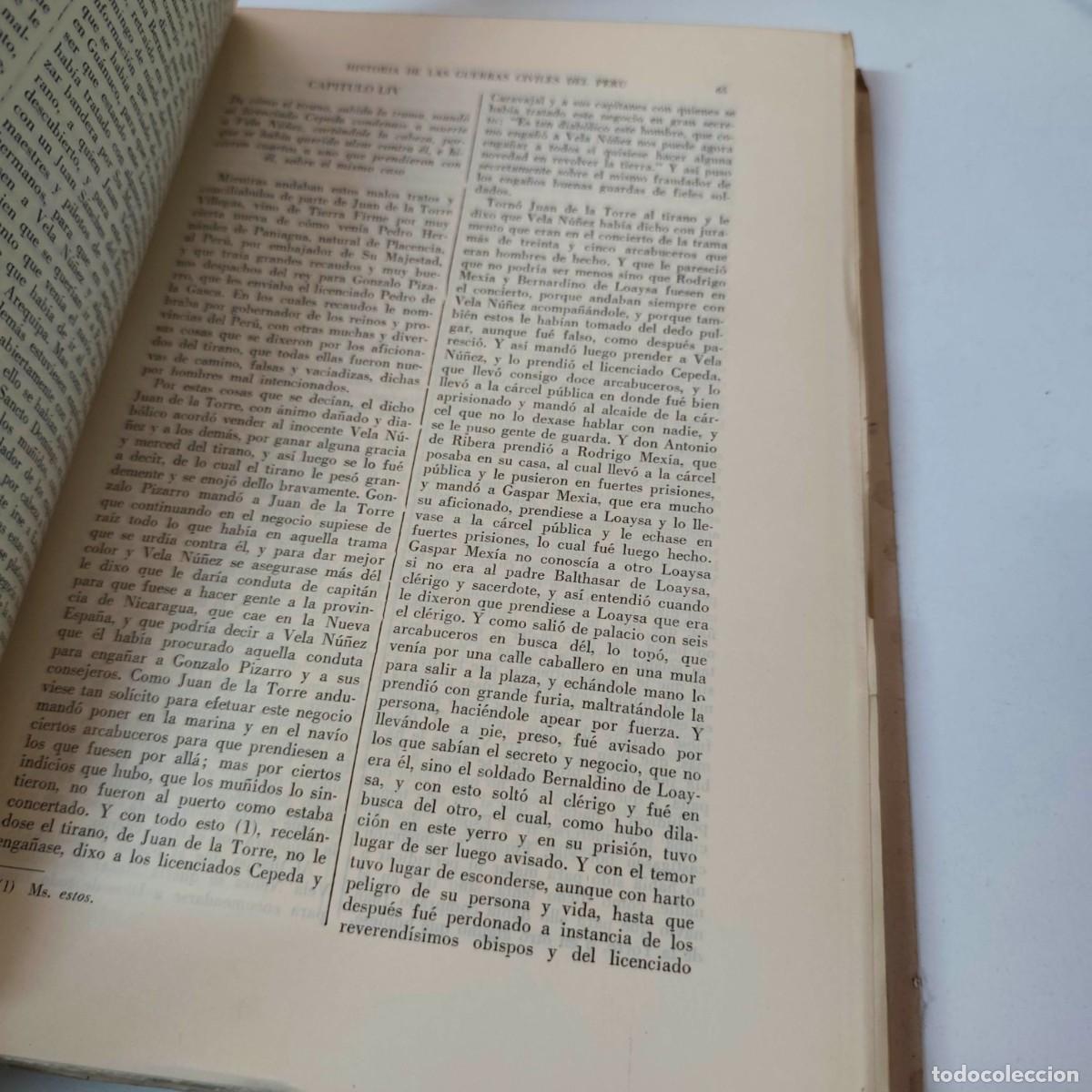 Libros de segunda mano: CR&Oacute;NICAS DEL PER&Uacute;. 2 TOMOS. - Foto 7