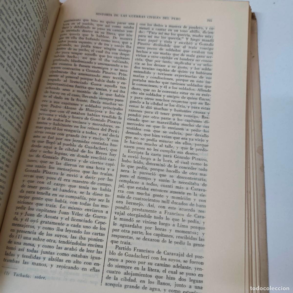 Libros de segunda mano: CR&Oacute;NICAS DEL PER&Uacute;. 2 TOMOS. - Foto 9