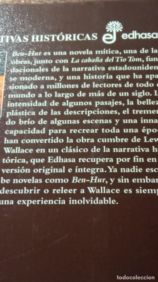 Libros de segunda mano: BEN HUR -LEWIS WALLACE - Foto 2