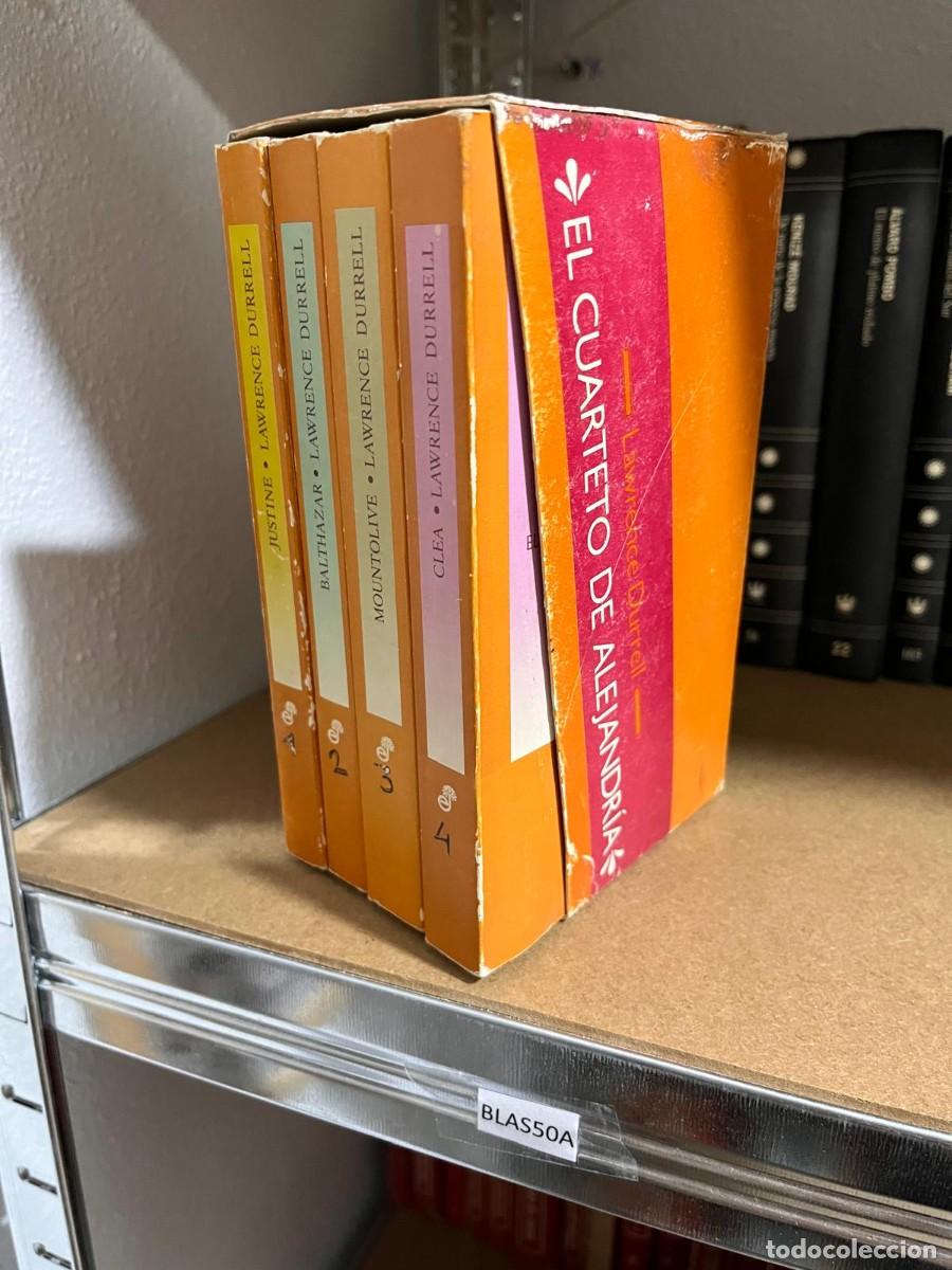 Libros de segunda mano: BLAS50A EL CUARTETO DE ALEJANDRIA, ESTUCHE CON 4 LIBROS Lawrence durrell. - Foto 1