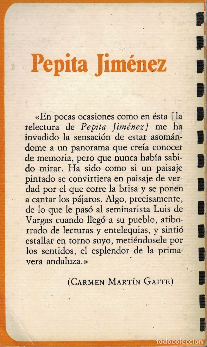 Libros de segunda mano: Juan Valera, Pepita Jim&eacute;nez - Foto 2