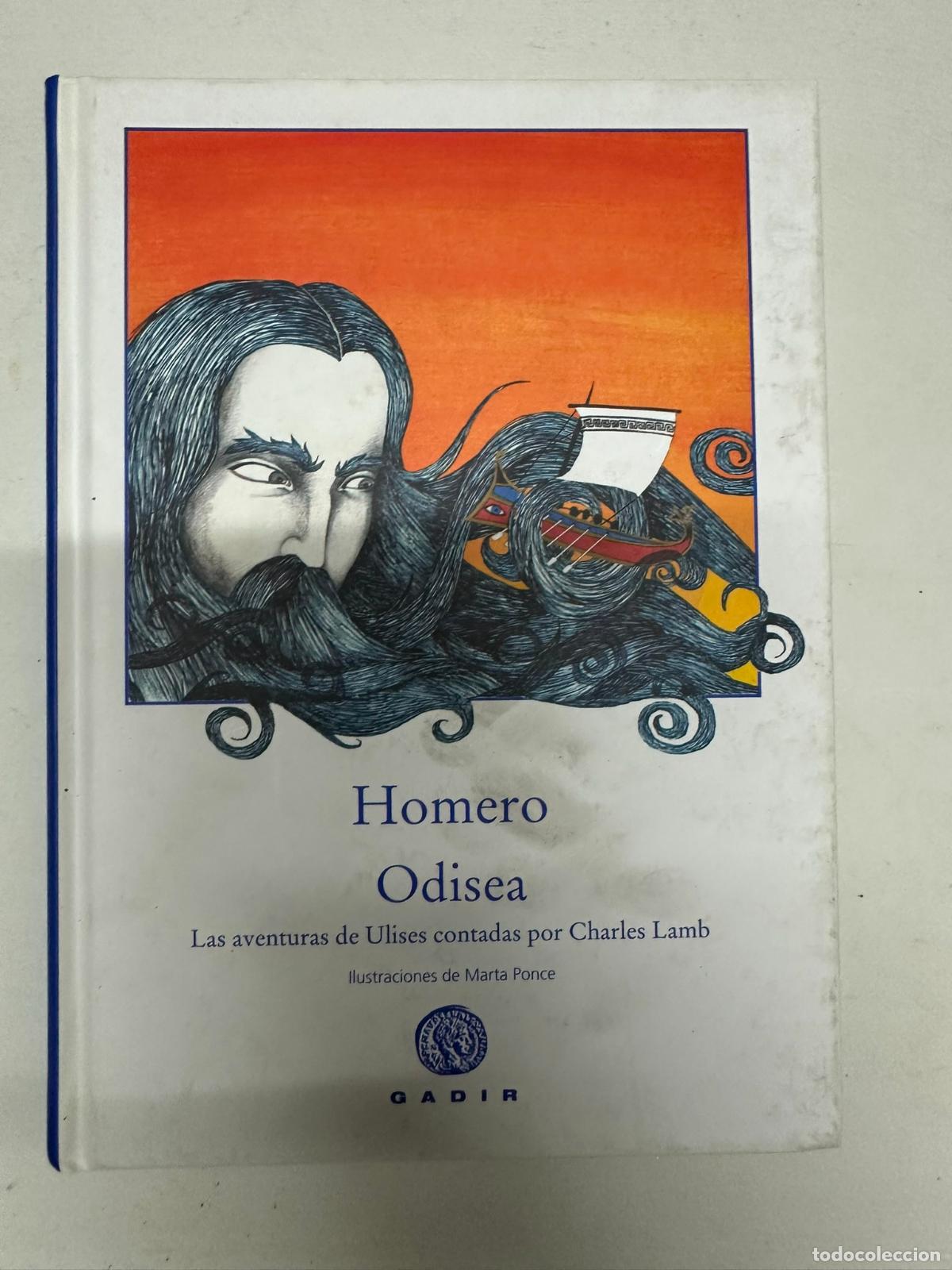 Libros de segunda mano: CHARLES LAMB. HOMERO. ODISEA. GADIR - Foto 1