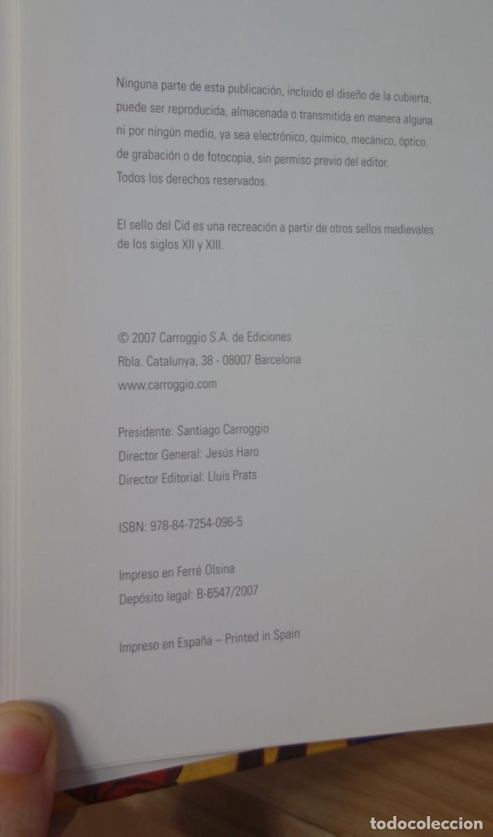 Libros de segunda mano: Cantar de Mio Cid (edici&oacute;n conmemorativa VIII centenario, 1207-2007) - Foto 7