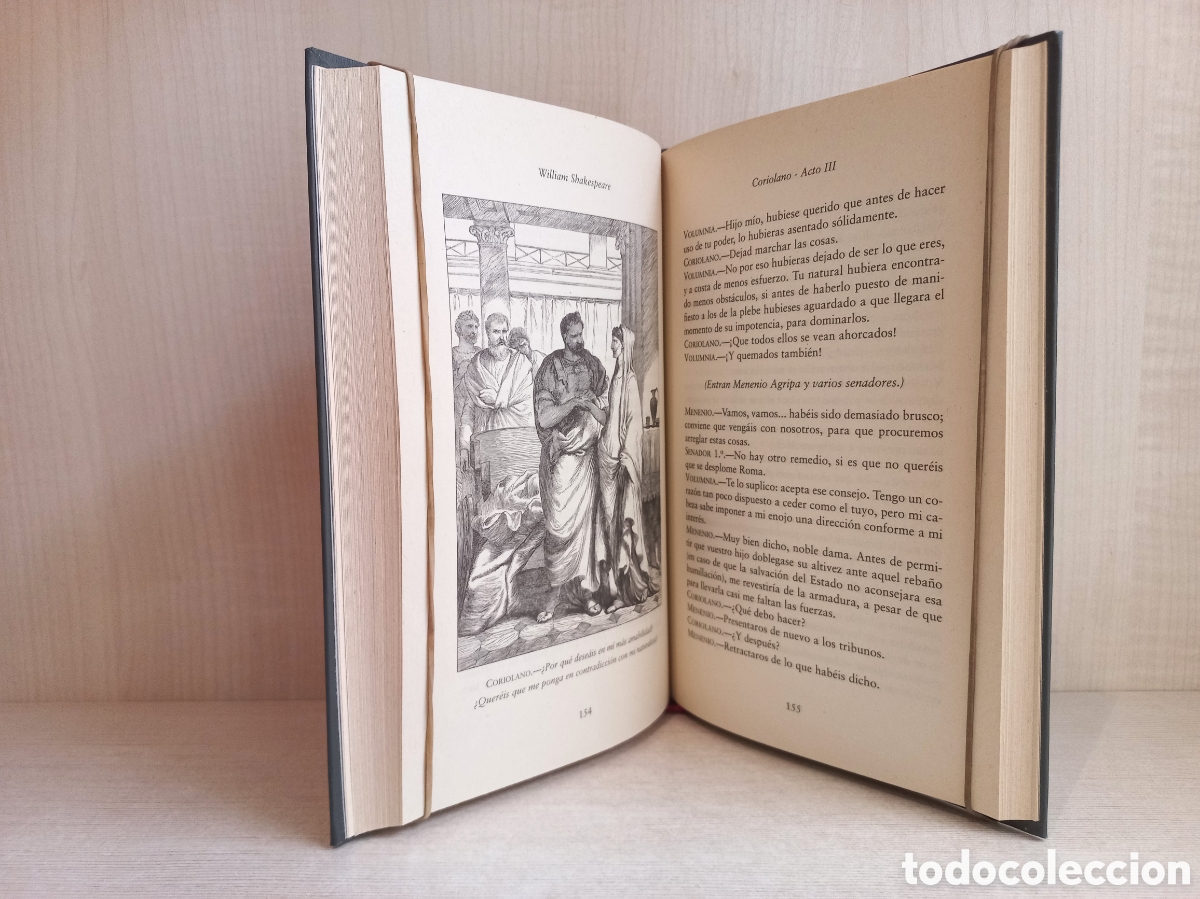 Libros de segunda mano: Coriolano. William Shakespeare. RBA Editores, 2003. Ilustrado. - Foto 4
