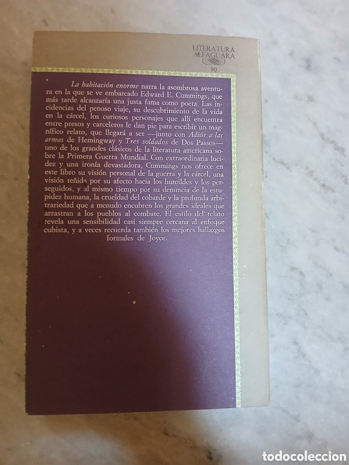 Libros de segunda mano: La Habitaci&oacute;n Enorme, E.E. Cummings - Foto 2