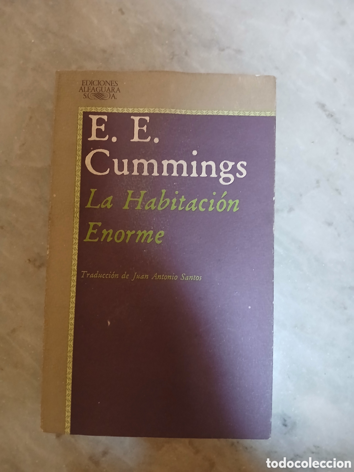 Libros de segunda mano: La Habitaci&oacute;n Enorme, E.E. Cummings - Foto 1