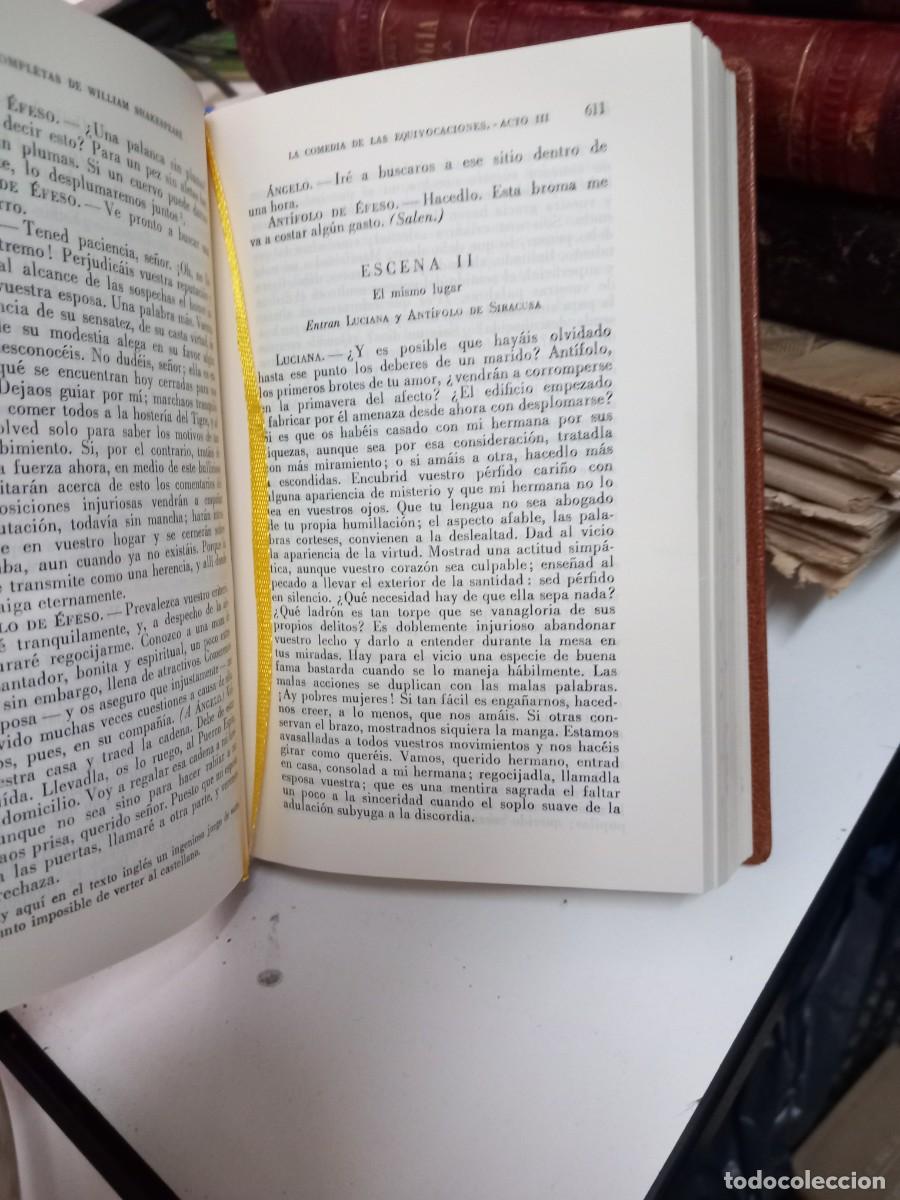 Libros de segunda mano: HAKESPEARE OBRAS COMPLETAS I. VERGARA. - Foto 4