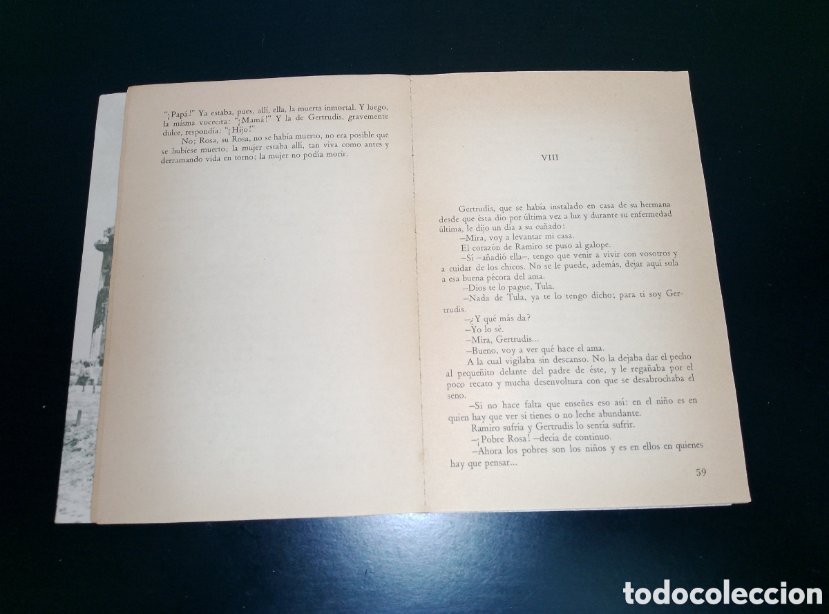 Libros de segunda mano: &rdquo;La t&iacute;a Tula&rdquo; Miguel de Unamuno - Foto 3