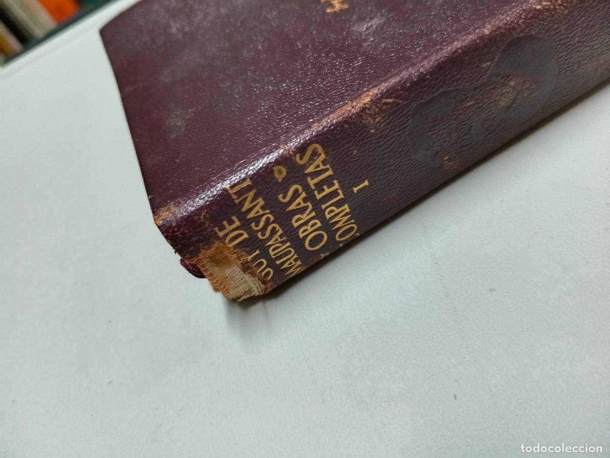 Libros de segunda mano: Guy de Maupassant, Obras completas I, Ed. Aguilar - Foto 2