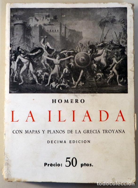 Libros de segunda mano: HOMERO - LA ILIADA - Madrid 1965 - Foto 1