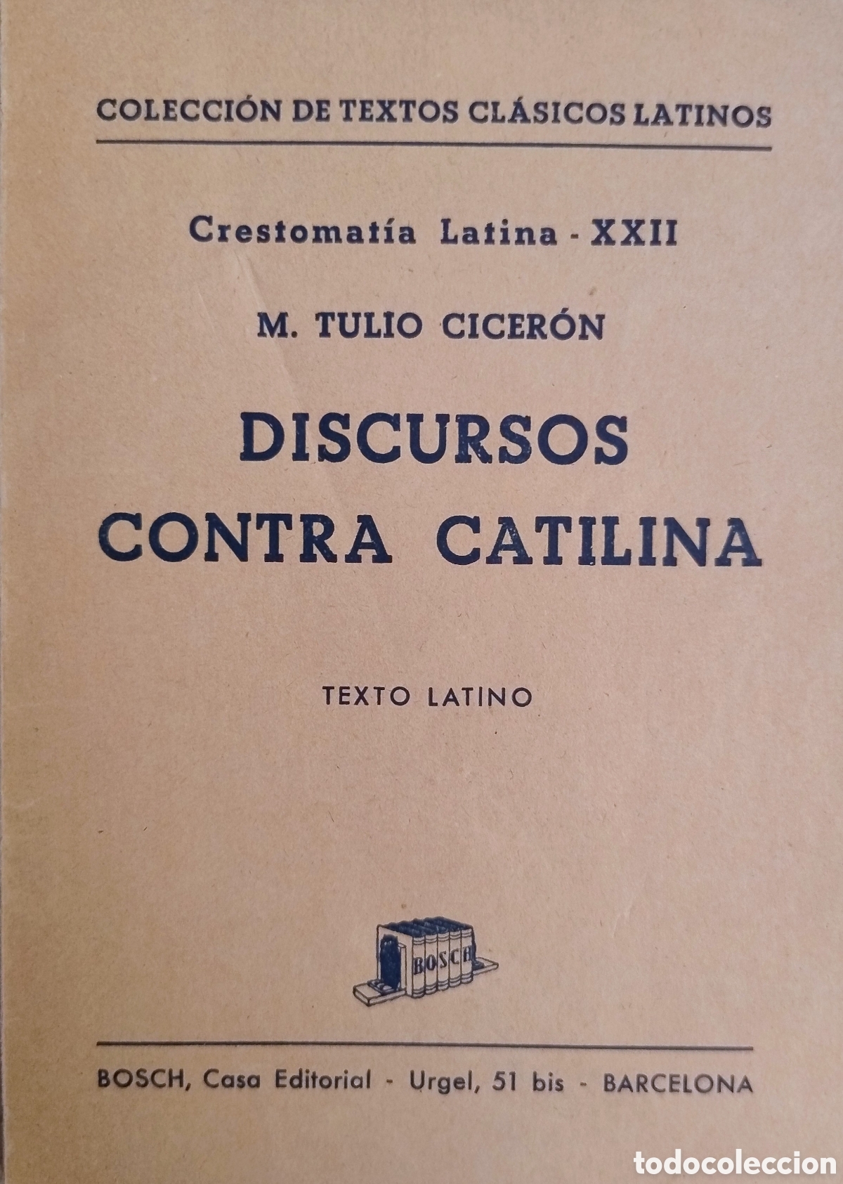 Libros de segunda mano: Discursos contra Catilina. Ciceron - Foto 1