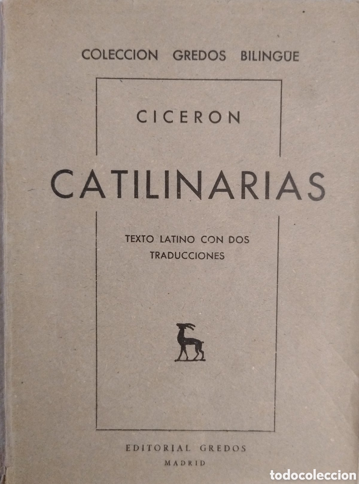 Libros de segunda mano: CATILINARIAS. EDICI&Oacute;N BILING&Uuml;E - Foto 1
