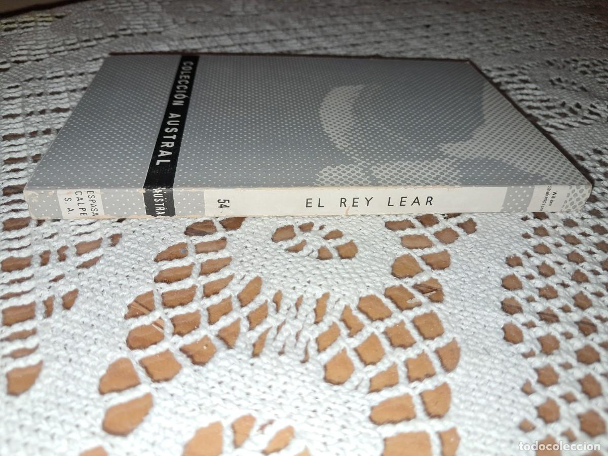 Libros de segunda mano: El Rey Lear William Shakespeare Colecci&oacute;n Austral - Foto 3