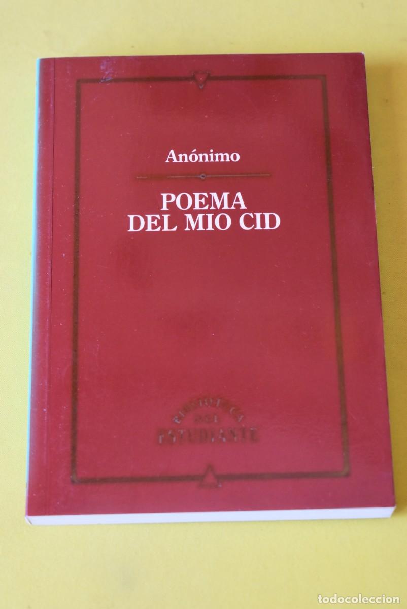 Libros de segunda mano: Libro. Poema del Mio Cid. An&oacute;nimo - Foto 1
