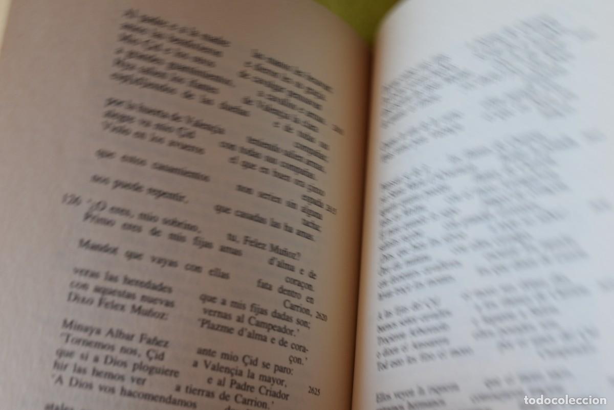 Libros de segunda mano: Libro. Poema del Mio Cid. An&oacute;nimo - Foto 2