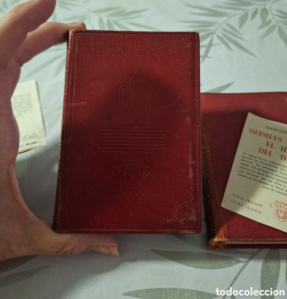 Libros de segunda mano: Edici&oacute;n Crisol con l&aacute;minas de 20 pesetas - Foto 2