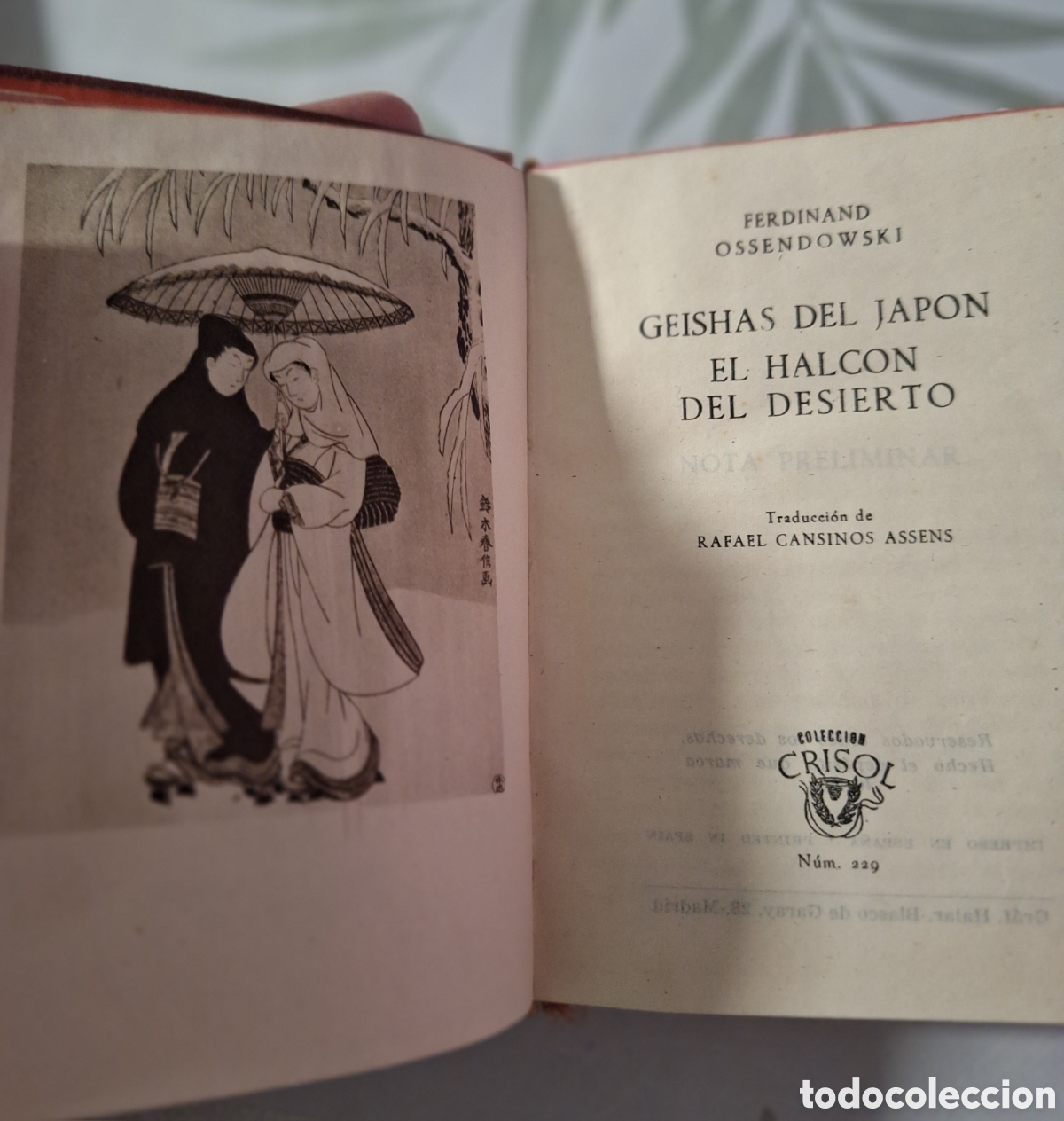 Libros de segunda mano: Edici&oacute;n Crisol con l&aacute;minas de 20 pesetas - Foto 4