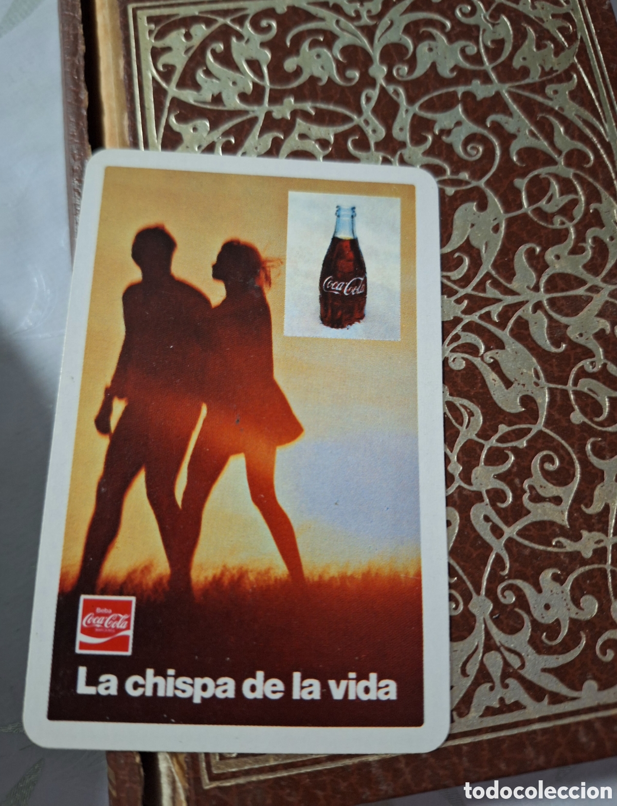 Libros de segunda mano: Libro y almanaque de Coca Cola - Foto 1
