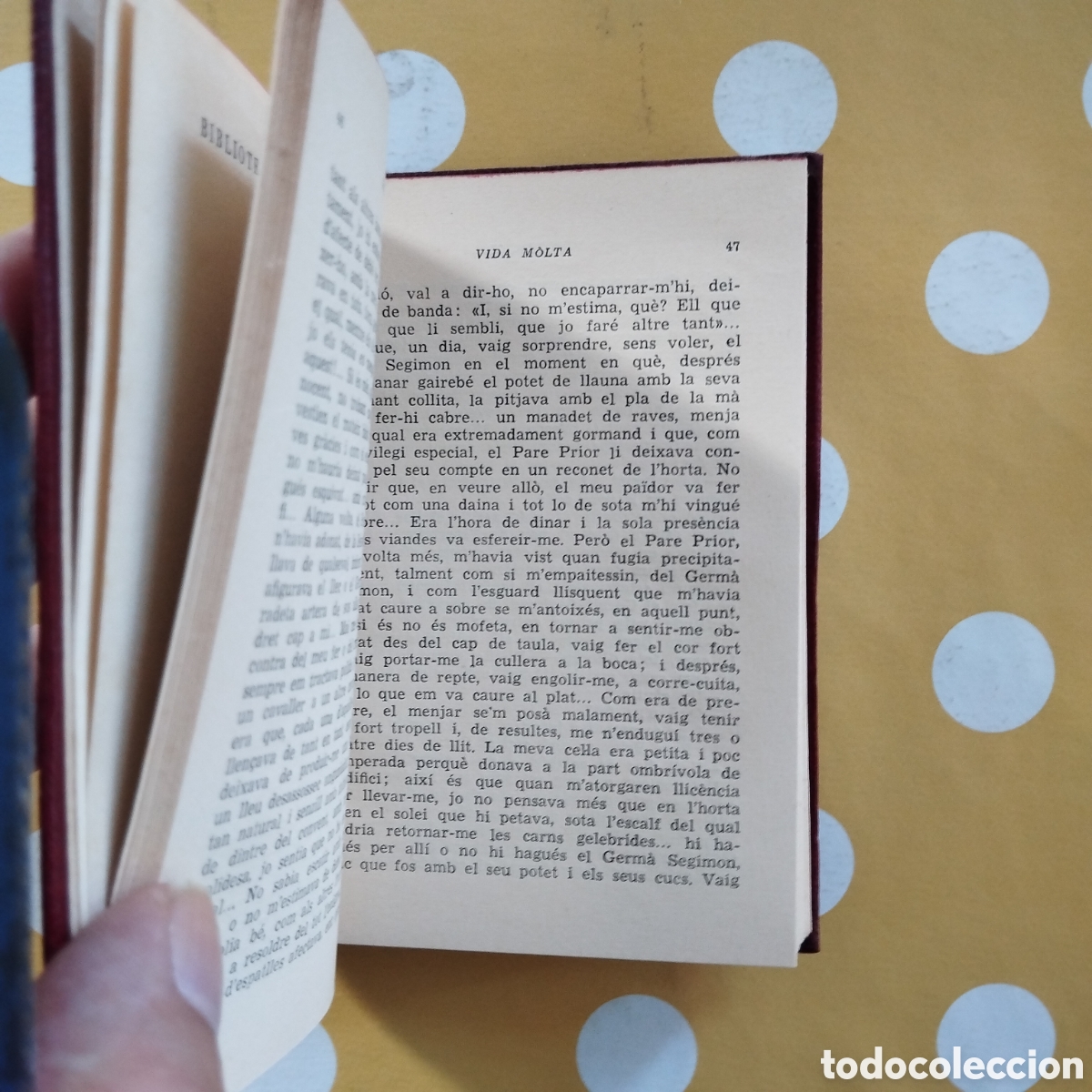 Libros de segunda mano: VICTOR CATAL&Agrave; VIDA M&Ograve;LTA EDITORIAL SELECTA PRIMERA EDICI&Oacute; 1950 PELL - Foto 5