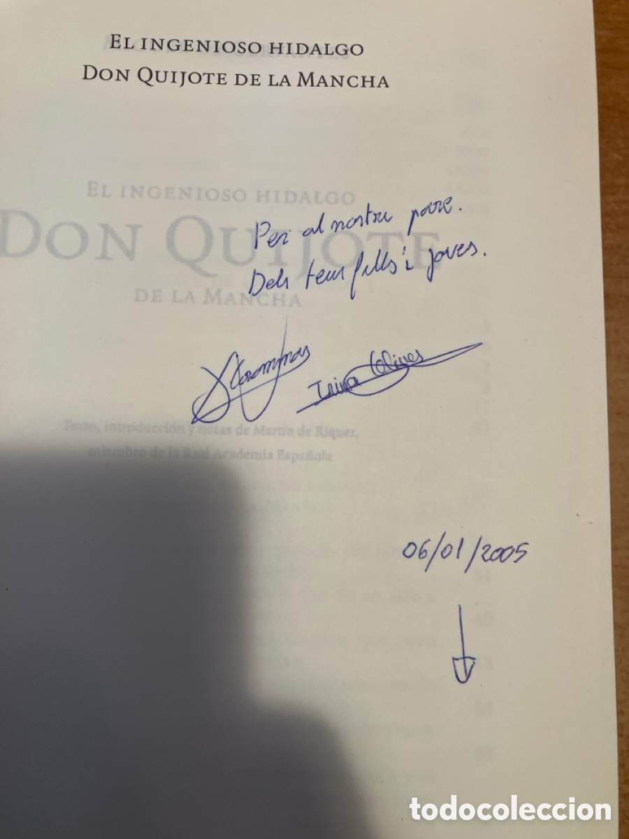 Libros de segunda mano: El ingenioso hidalgo Don Quijote de la mancha - Foto 2
