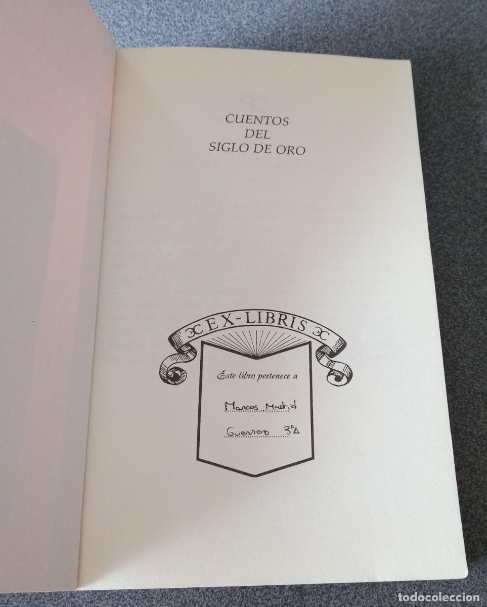Libros de segunda mano: Cuentos Del Siglo De Oro - Foto 3