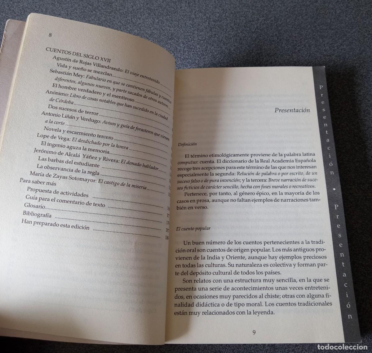 Libros de segunda mano: Cuentos Del Siglo De Oro - Foto 7