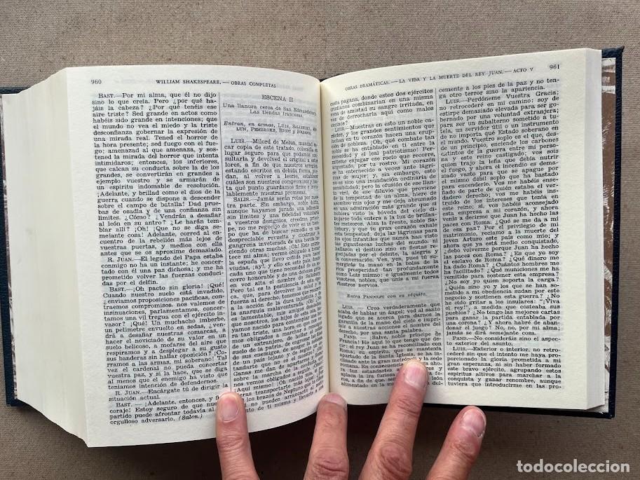 Libros de segunda mano: William Shakespeare / Obras Completas Tomo I Tragedias / Aguilar / - Foto 14