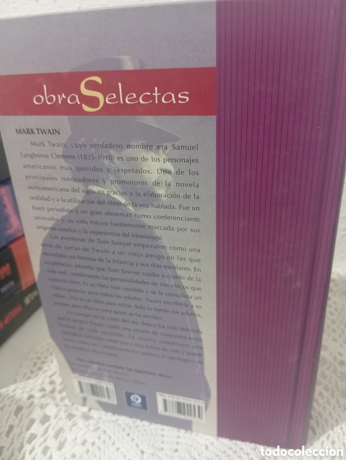 Libros de segunda mano: Obras selectas. Mark Twain. Edimat - Foto 2