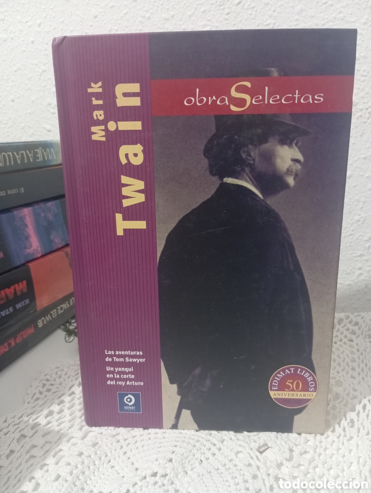 Libros de segunda mano: Obras selectas. Mark Twain. Edimat - Foto 1