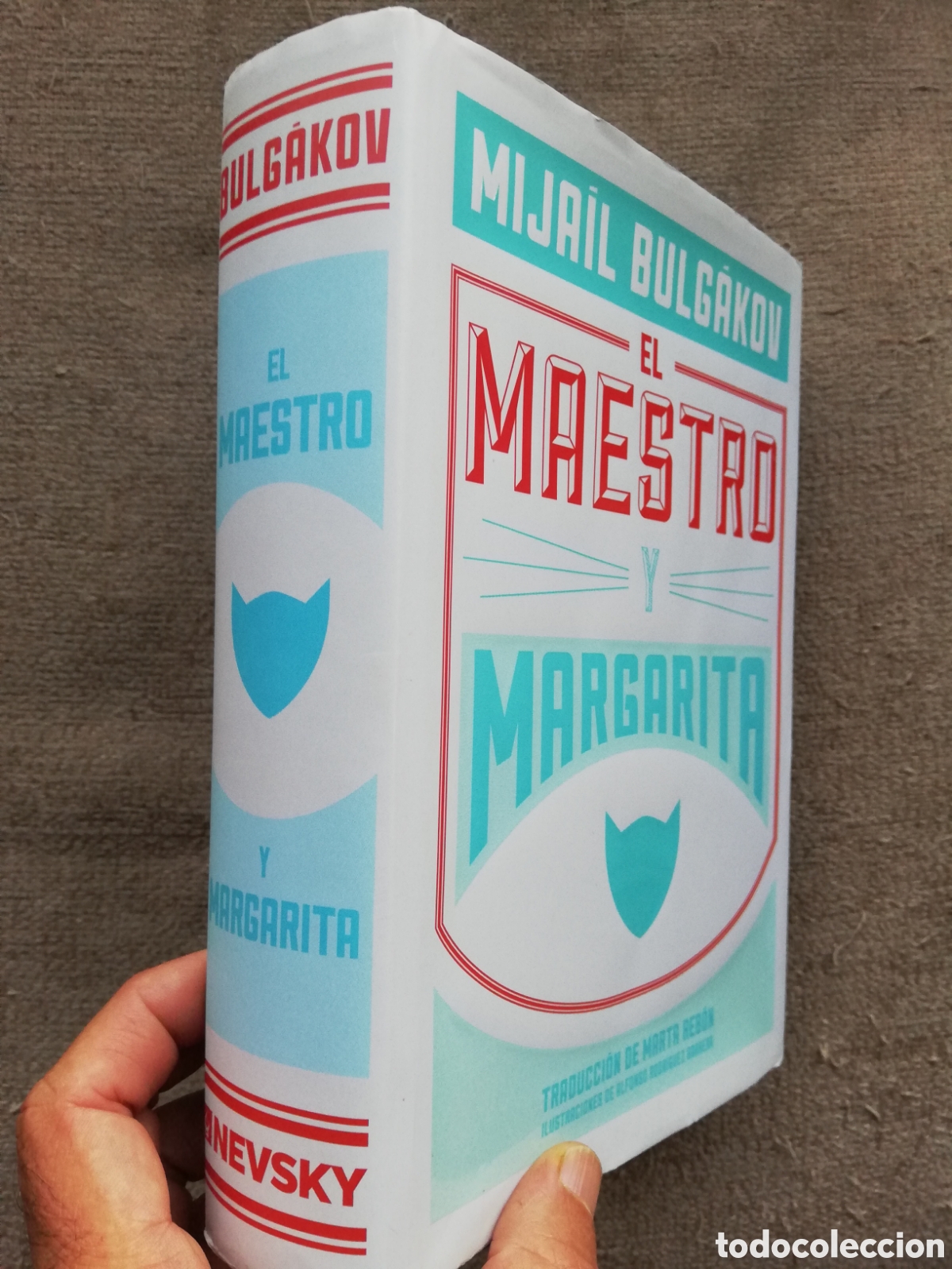 Libros de segunda mano: El maestro y Margarita, de Mijail Bulgakov. Ediciones Nevsky. 2014 - Foto 2