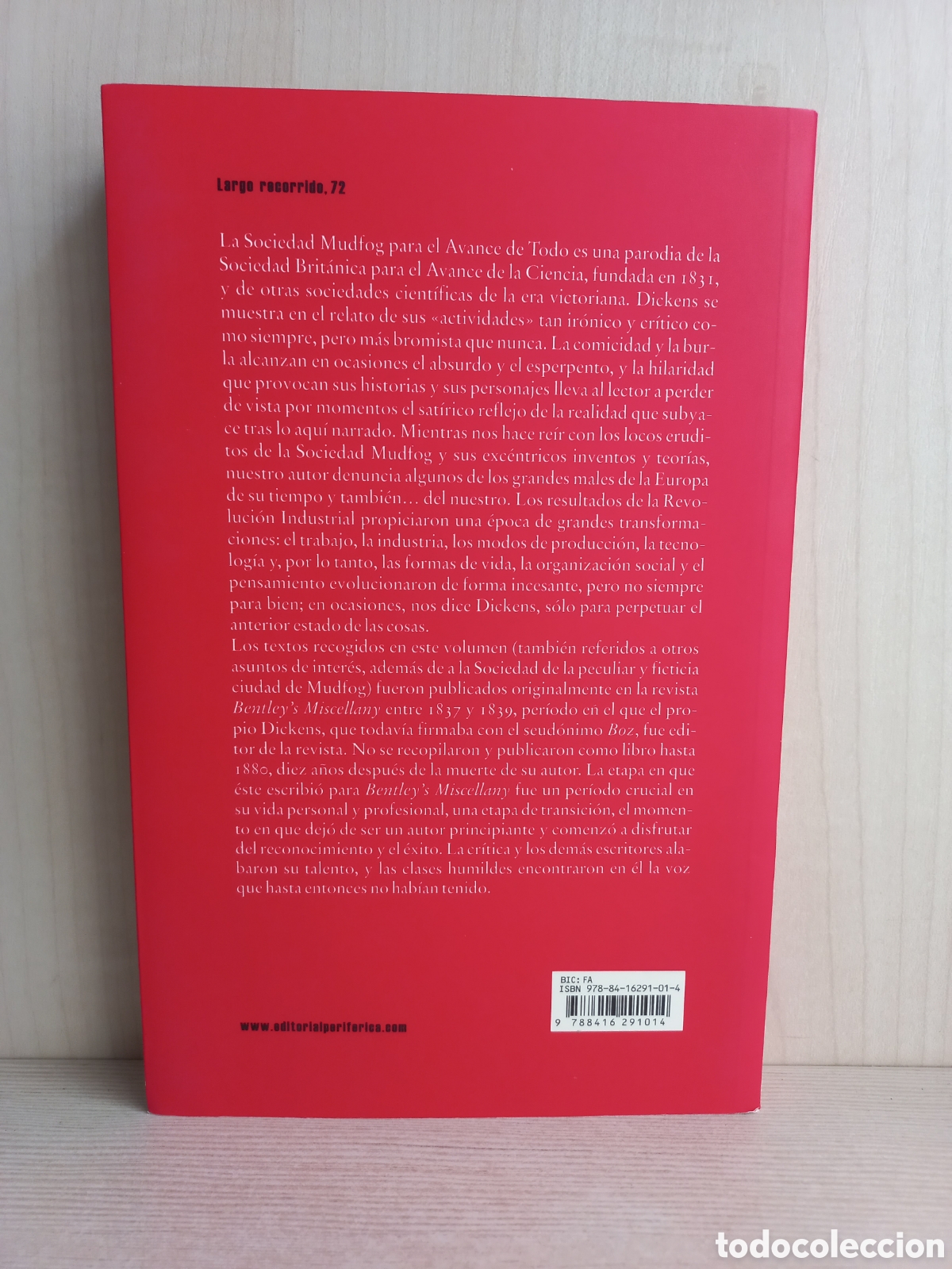 Libros de segunda mano: Los papeles de Mudfog. Charles Dickens. Perif&eacute;rica, 2014. - Foto 3