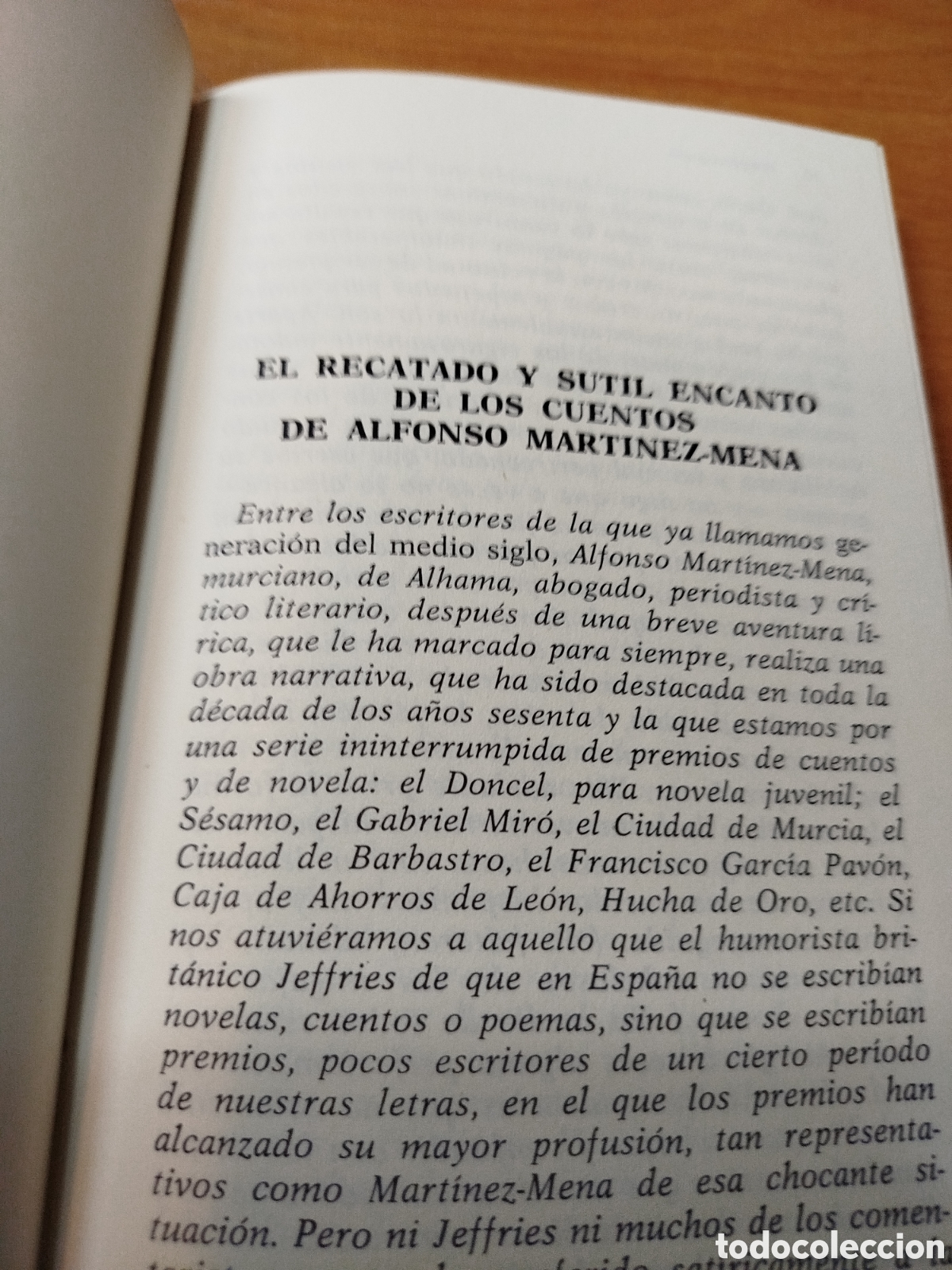 Libros de segunda mano: Antifiguraciones. Alfonso Mart&iacute;nez Mena. Murcia - Foto 3