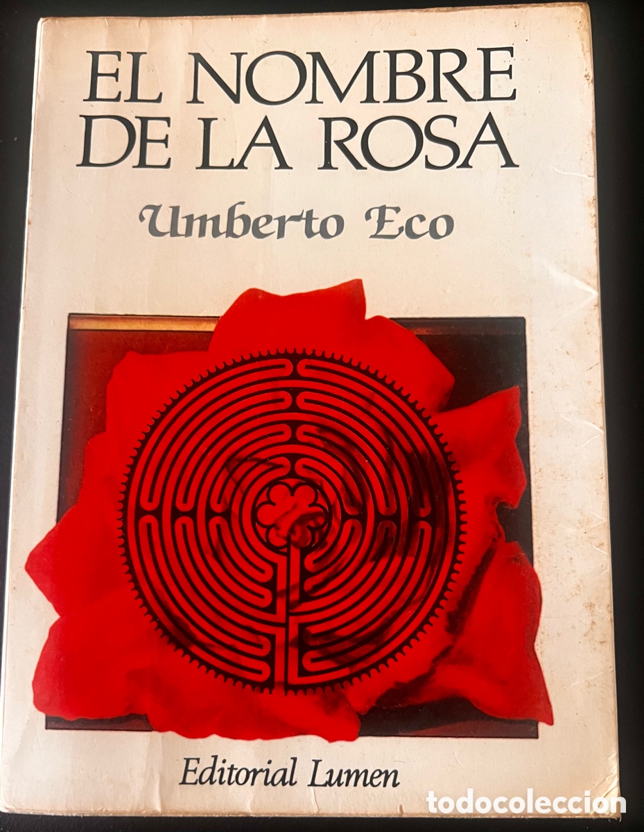 Libros de segunda mano: El nombre De la Rosa. Umberto Eco.