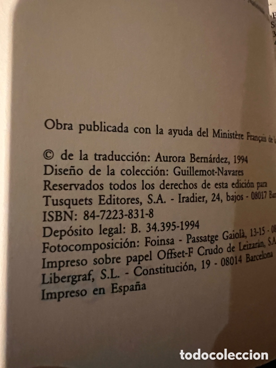 Libros de segunda mano: El primer hombre . Albert Camus - Foto 3