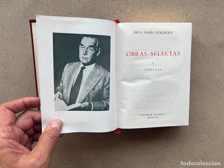 Libros de segunda mano: Obras Selectas / E. M. Remarque / Tomo I / Planeta / Con estuche / - Foto 5