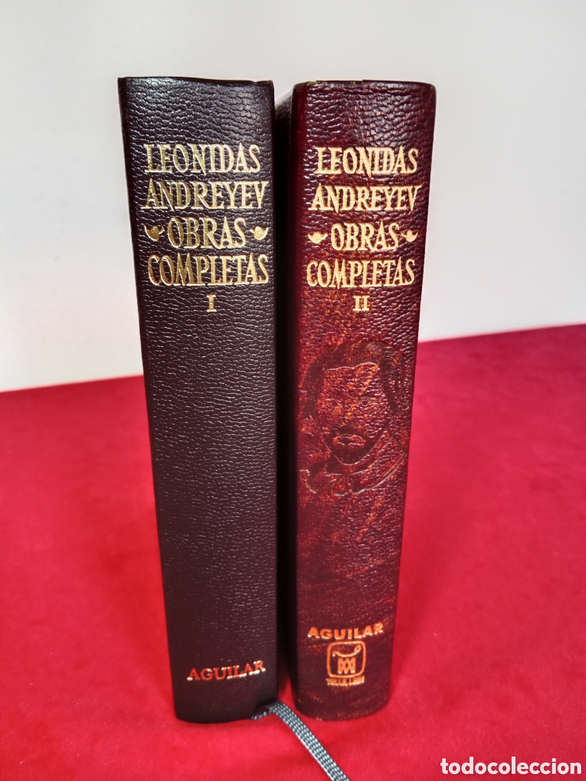 Libros de segunda mano: LEONIDAS ANDREYEV , OBRAS COMPLETAS , I+II , AGUILAR, 1969, PRIMERA EDICI&Oacute;N, EXCELENTE