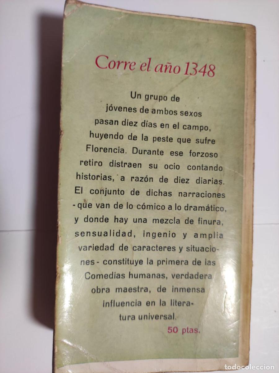Libros de segunda mano: EL DECAMERON - GIOVANNI BOCCACCIO - Foto 2