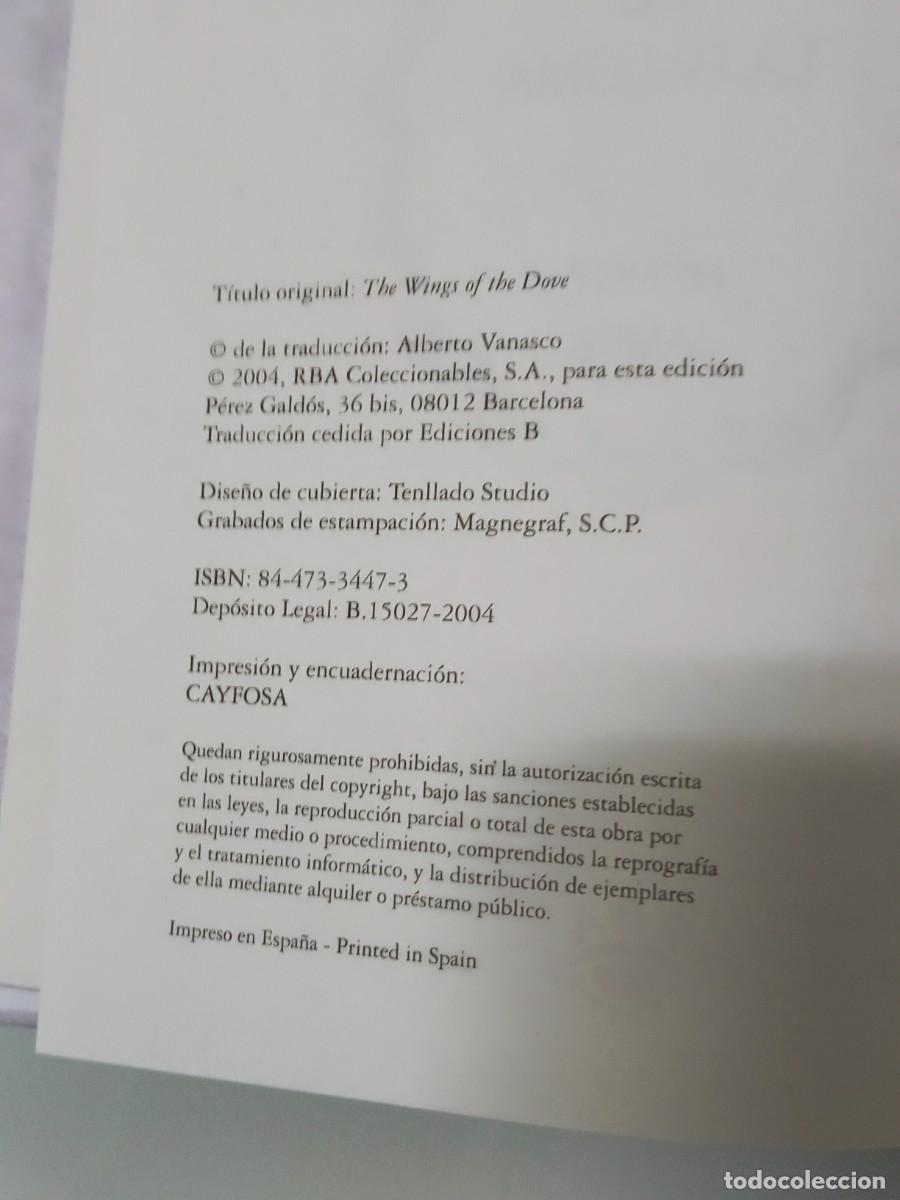 Libros de segunda mano: Las alas de la paloma - Foto 8