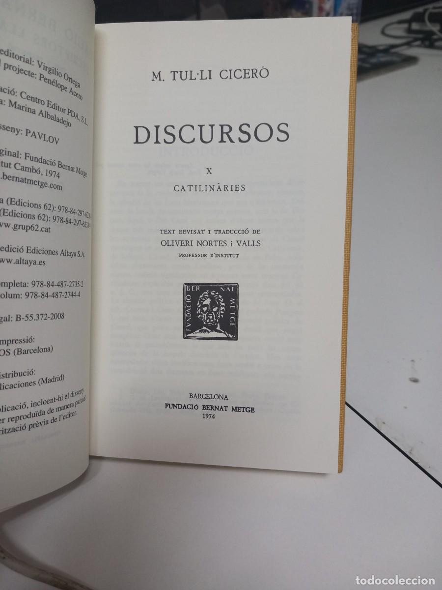 Libros de segunda mano: CATILIN&Agrave;RIES - CICER&Oacute; - BERNAT METGE - Foto 2