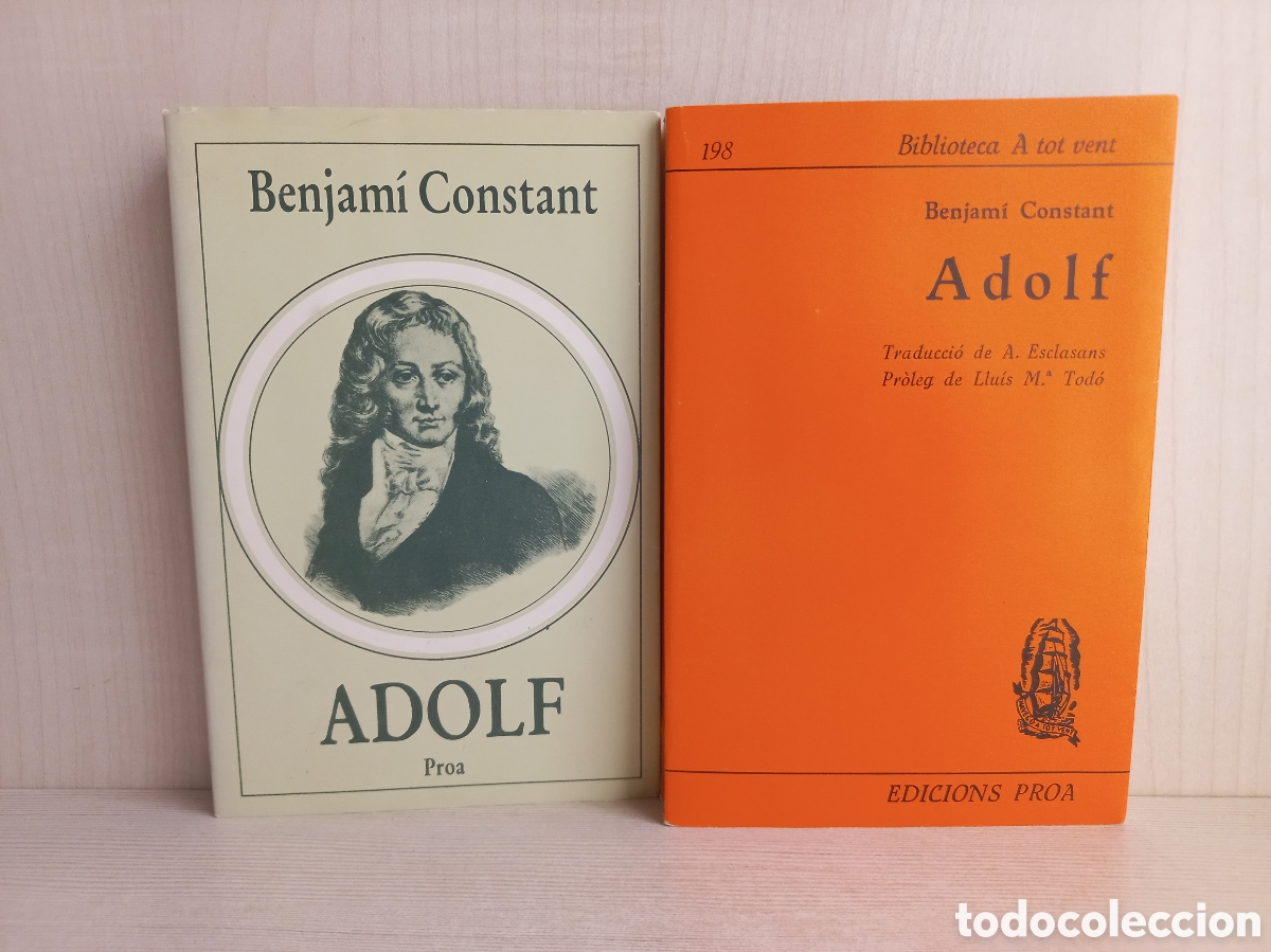 Libros de segunda mano: Adolf. Benjam&iacute; Constant. Proa Edicions, A tot vent, 1982. Catal&aacute;n. - Foto 4