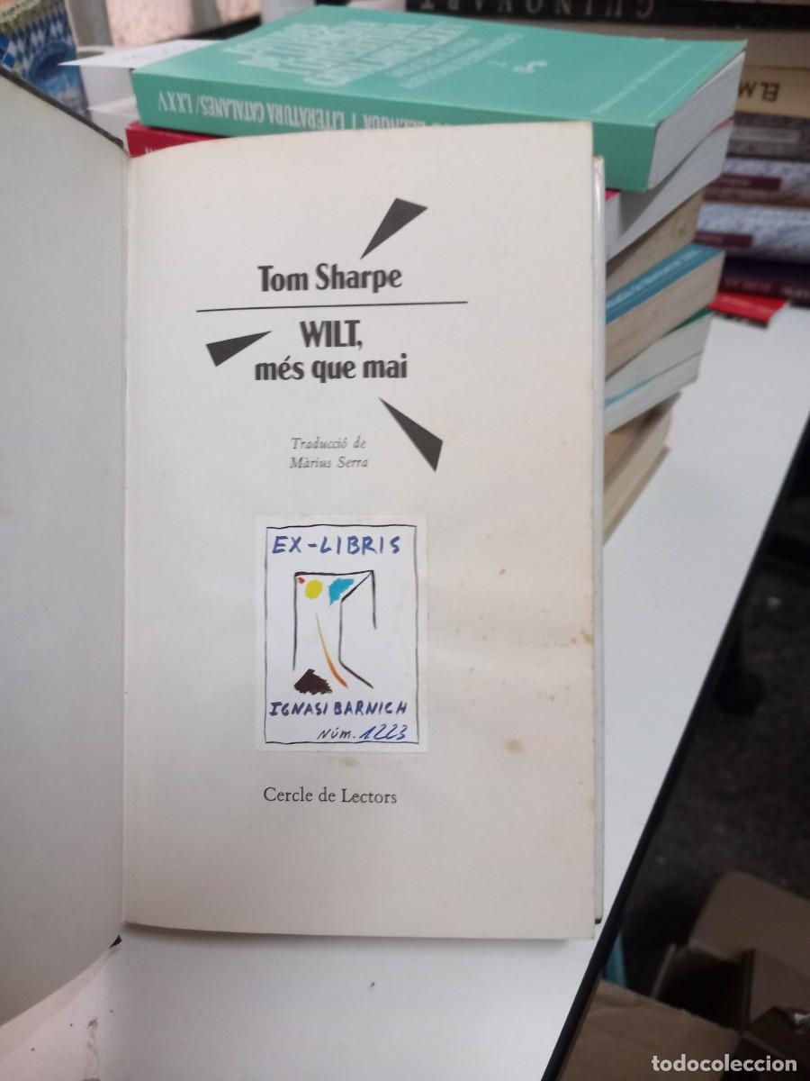 Libros de segunda mano: WILT, MES QUE MAI. TOM SHARPE. CERCLE DE LECTORS. - Foto 2