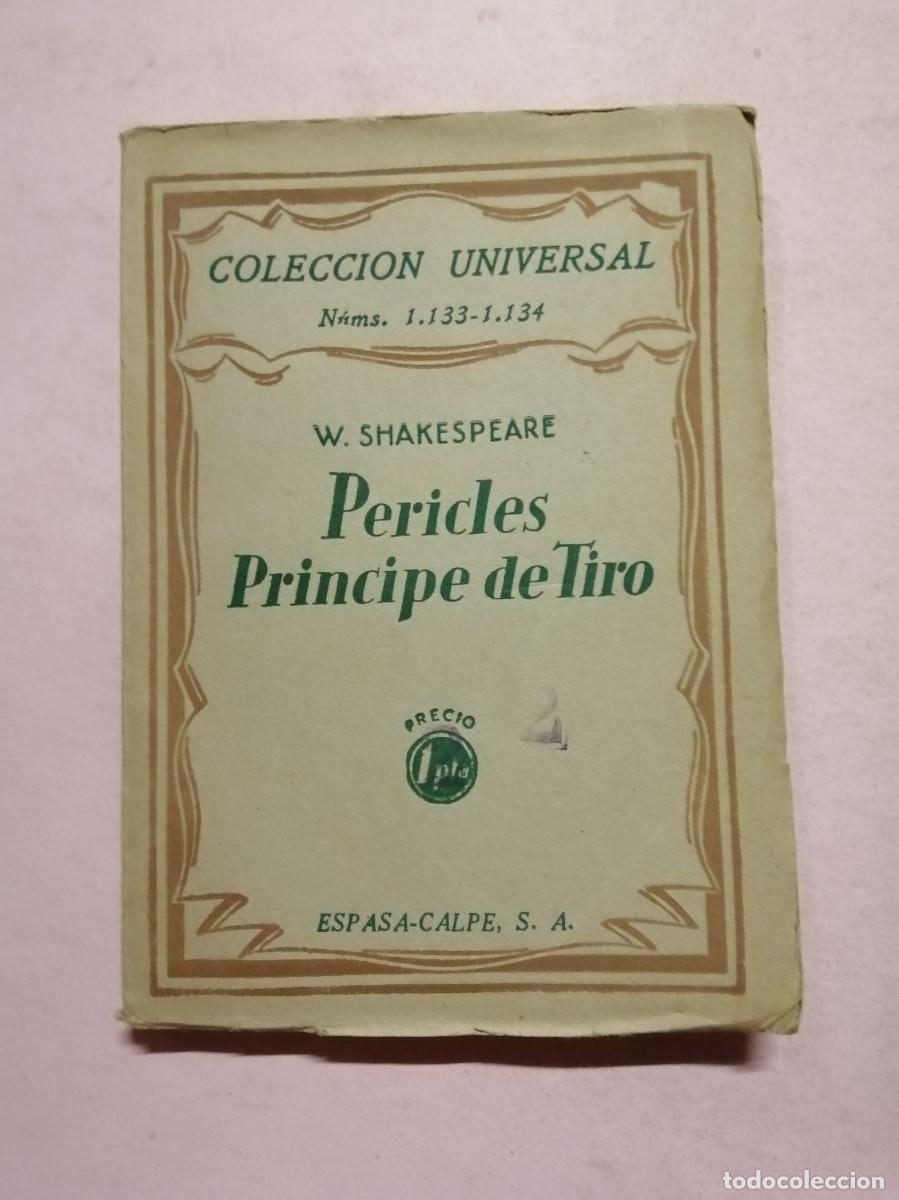 Libros de segunda mano: PERICLES, PRINCIPE DE TIRO (WILLIAM SHAKESPEARE) - Foto 1