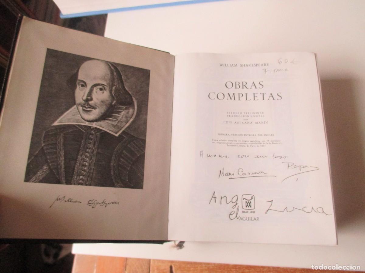 Libros de segunda mano: WILLIAM SHAKESPEARE Obras completas W36211 - Foto 3