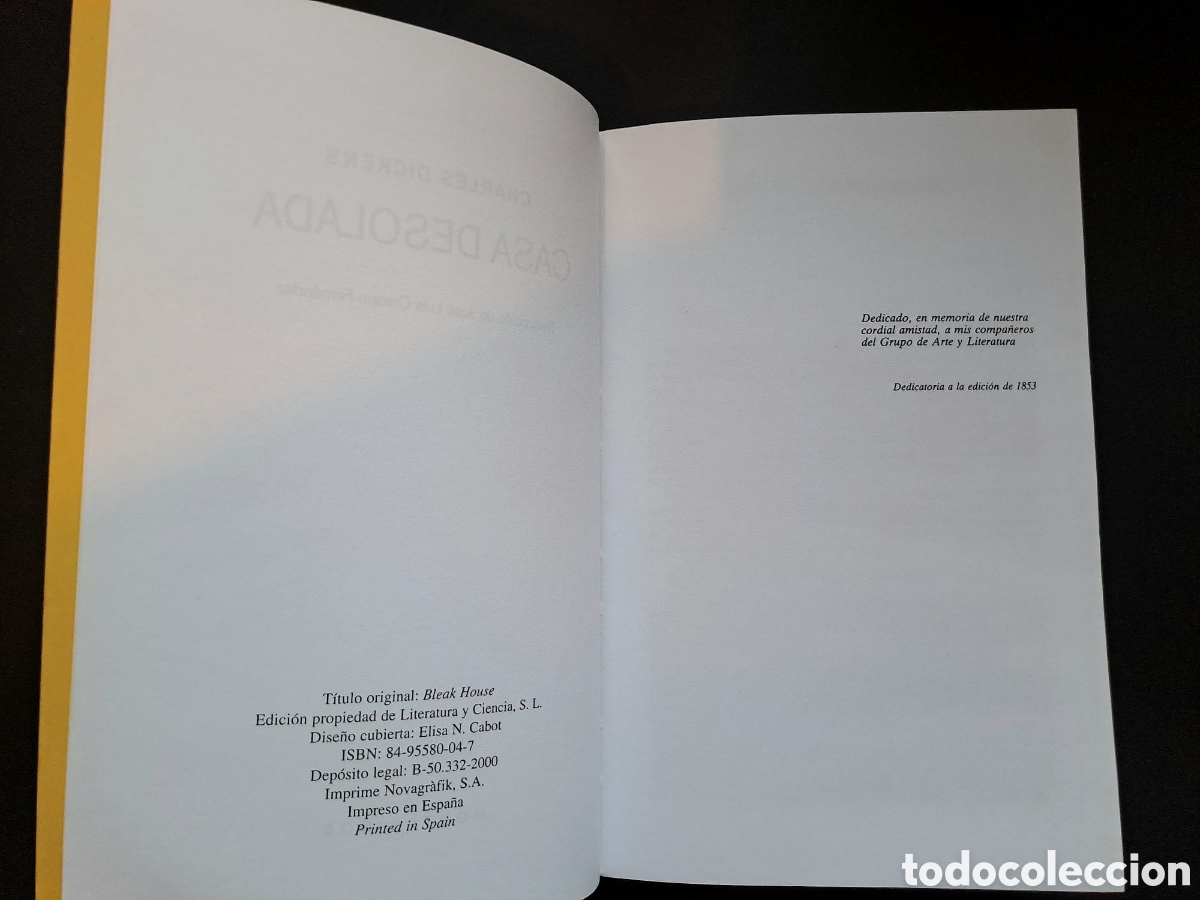 Libros de segunda mano: Cada desolada - Charles Dickens - Montesinos - Foto 3