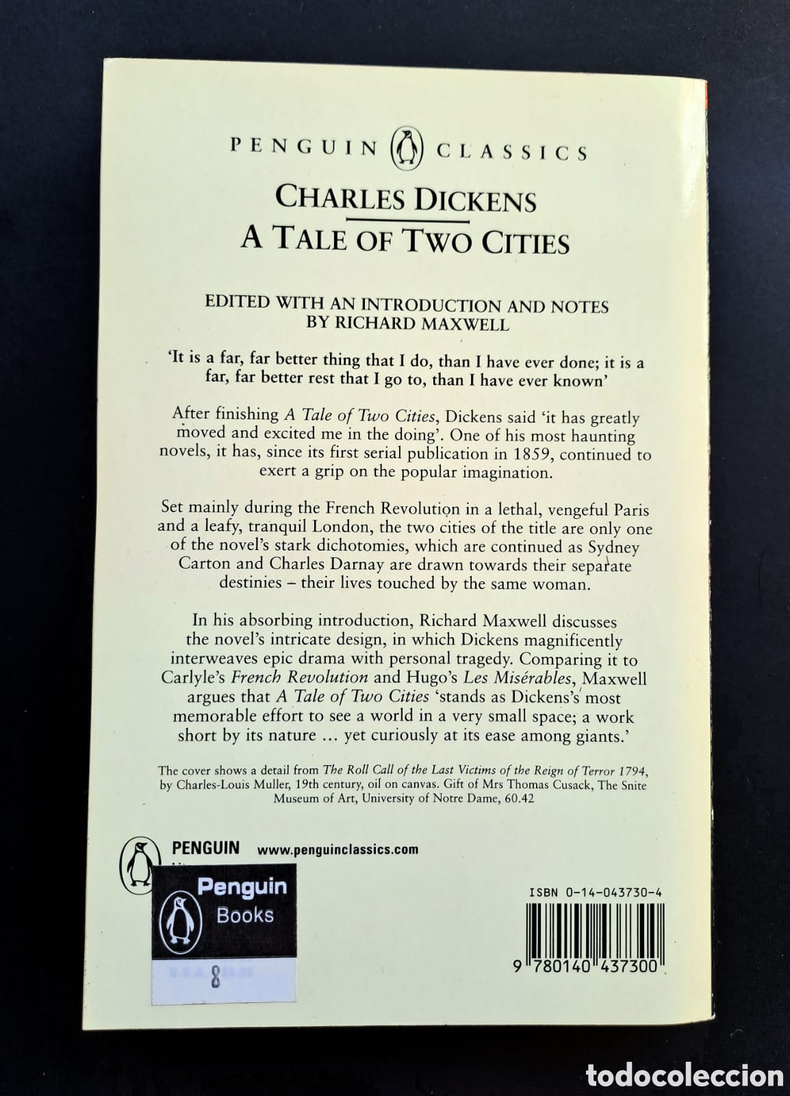 Libros de segunda mano: A tale of two cities - Charles Dickens - Penguin Classics - Foto 2