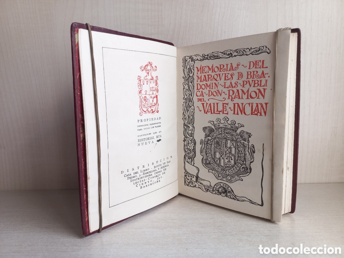Libros de segunda mano: Sonatas. Valle-Incl&aacute;n. Editorial R&uacute;a Nueva, 1941. - Foto 5