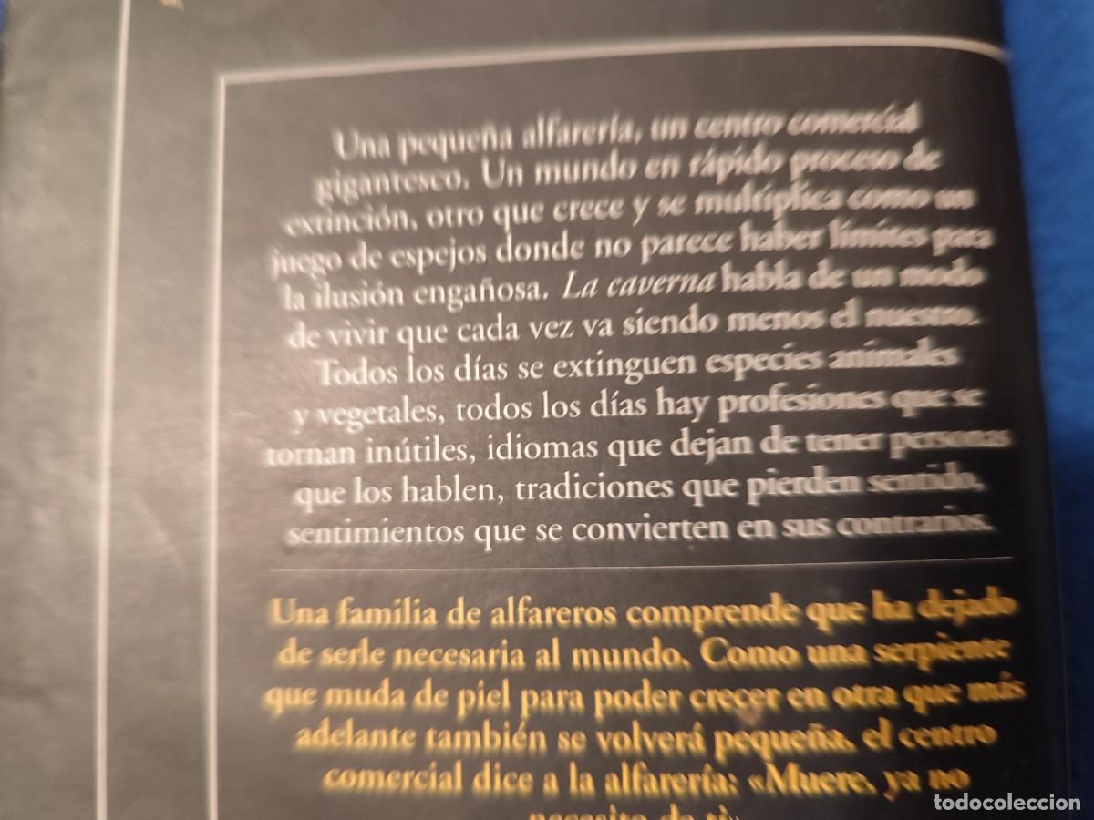 Libros de segunda mano: La Caverna Jos&eacute; Saramago Ed. Alfaguara 2001 - Foto 4