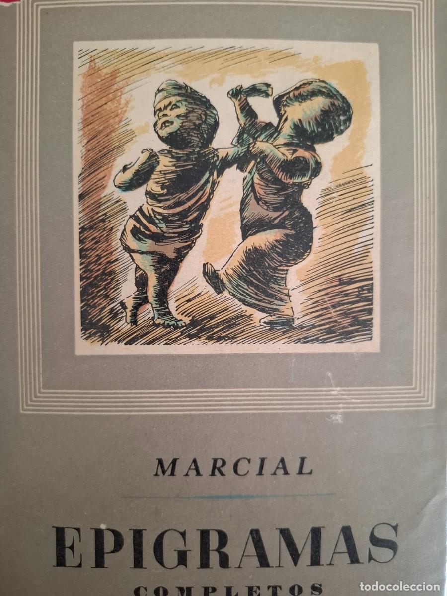 Libros de segunda mano: epigramas completos y libro de los espect&aacute;culos Marco Valerio Marcial - Foto 1